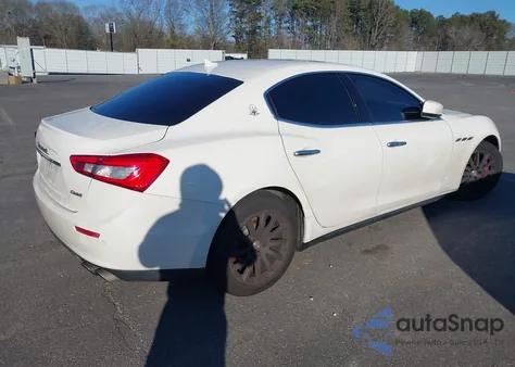 2014 Maserati Ghibli S Q4 из США, поврежденный, VIN ZAM57RTA1E1085745